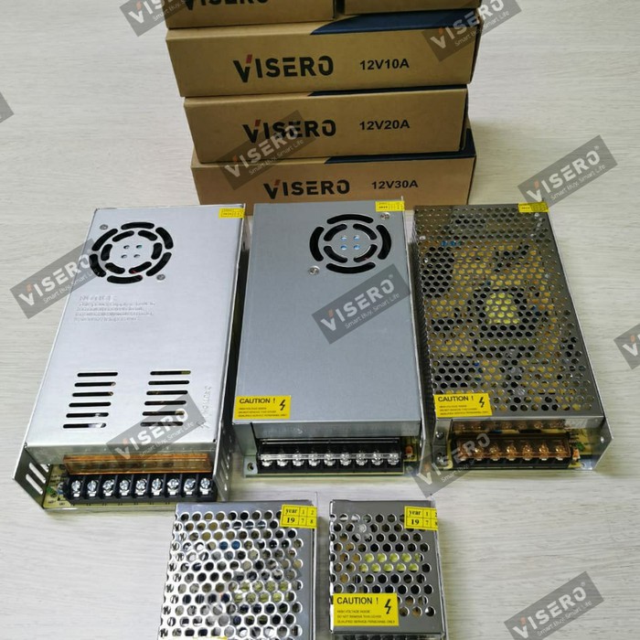 Power Supply Jaring 12V 10A Visero - TIDAK BISA MENGGUNAKAN EKSPEDISI J&T - Gambar 3