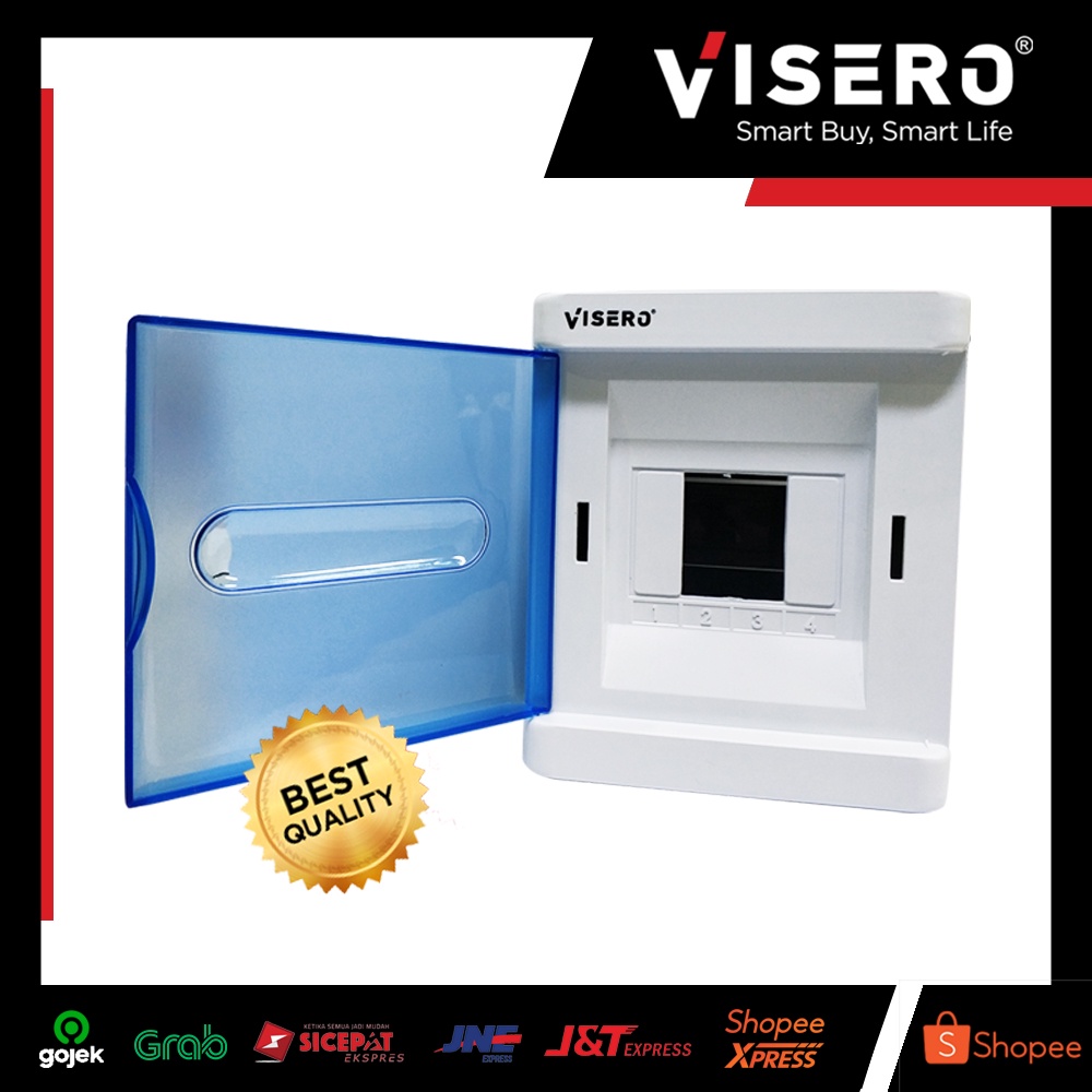 Box MCB 4 Group Inbow / Fuse Box / Box Sekring Visero (VCB-04IB) - Gambar 2