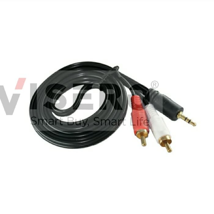 Cable RCA/Kabel RCA/Cable AV/Kabel AV SC 1.5M Jack 2 To 1 Visero - Gambar 3