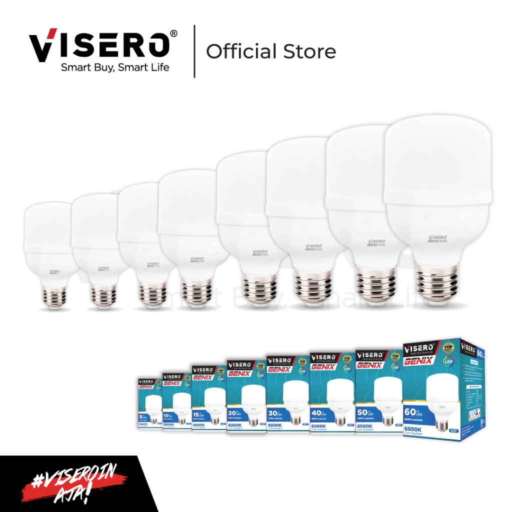 Lampu bohlam LED Capsule Genix 30W by Visero