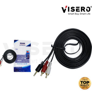 Cable RCA/Kabel RCA/Cable AV/Kabel AV 5M Jack 2 To 1 5M 3 To 3 Visero